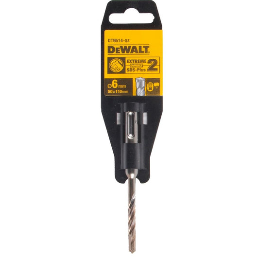 Dewalt DT9514-QZ 6mm EXTREME SDS Plus 2 Cutter Drill Bit