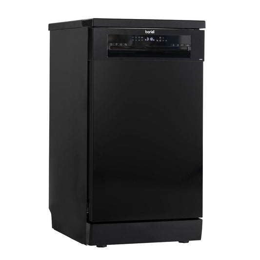 Sealey DH267 Baridi Slimline Freestanding Dishwasher 45cm Wide 10 Place Settings Black