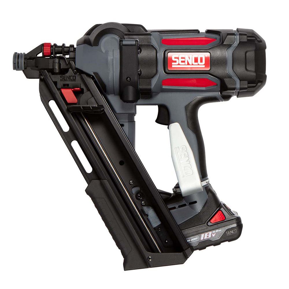 Senco F-35XP 2.0 Fusion 18V First Fix Framing Nailer with 2 x 3.0Ah Battery Charger & Case - 10G2003N