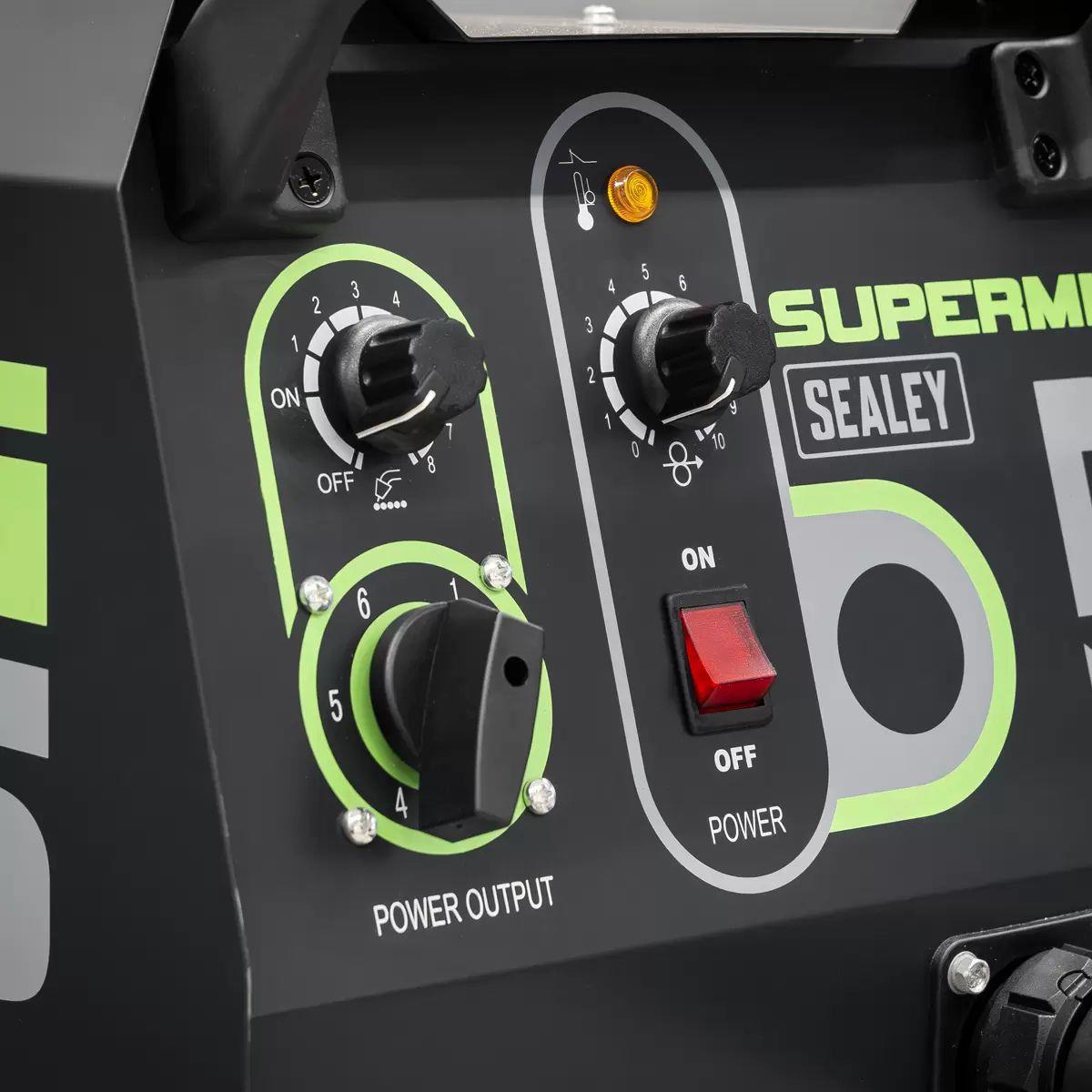 Sealey SUPERMIG275 Professional MIG Welder 270Amp with Binzel Euro Torch 230V