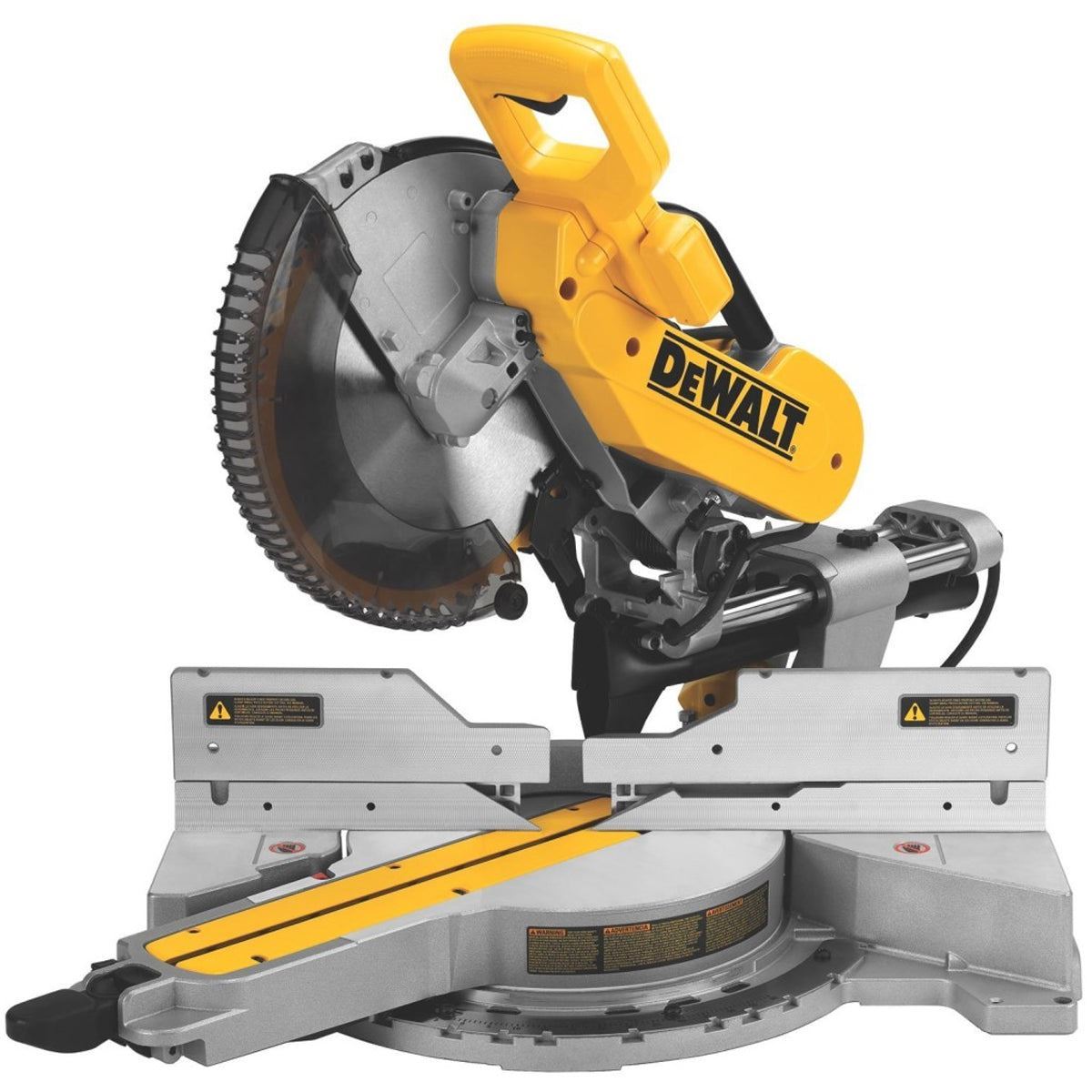 Dewalt DWS780 305mm XPS Sliding Compound Mitre Saw 240V with Folding Rolling Stand