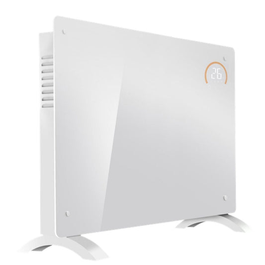Sealey DH140 Baridi Electric Glass Panel Heater White 2000W