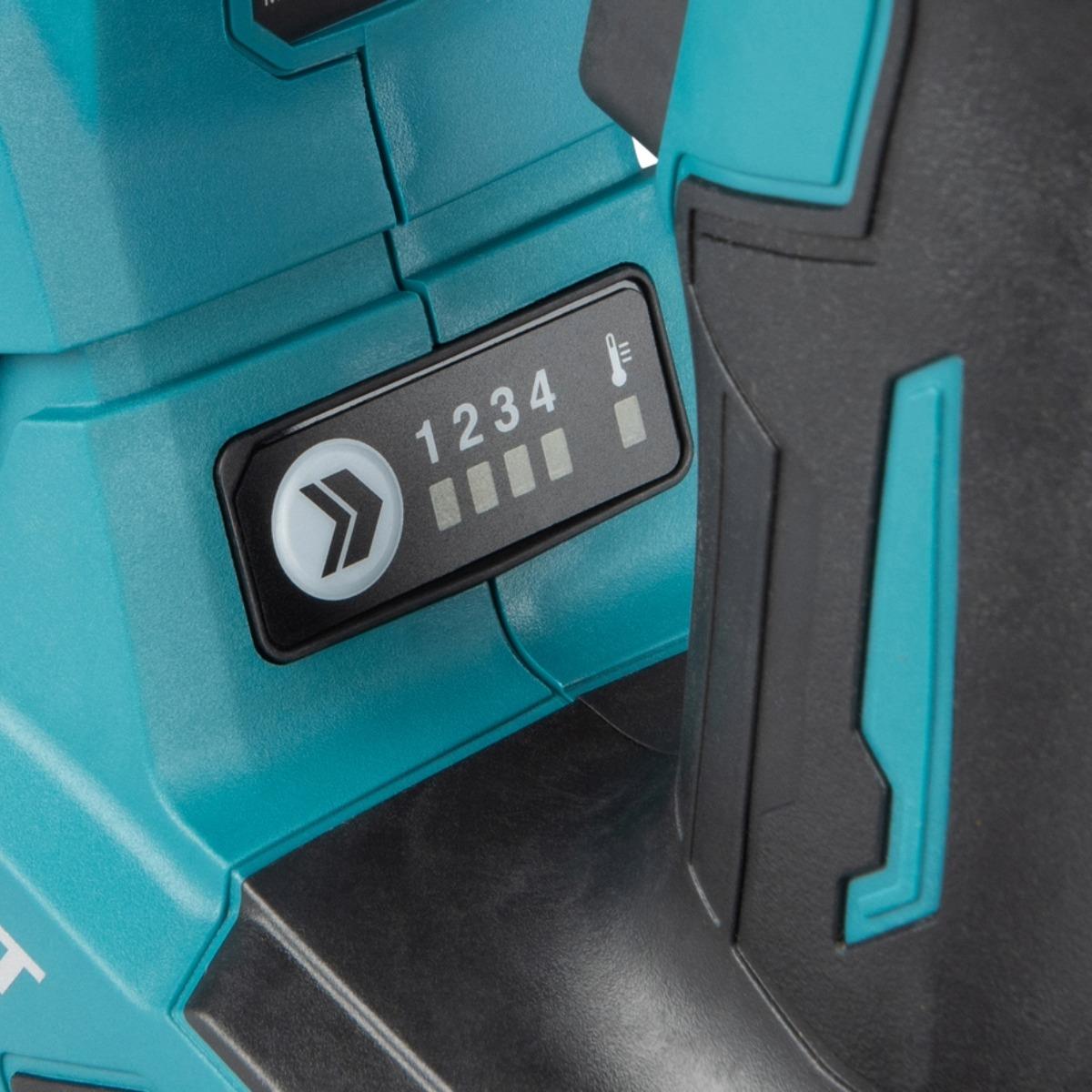 Makita HR012GZ03 40V Max XGT Brushless SDS-Plus Rotary Hammer Drill with 1 x 2.5Ah Battery, Charger Dust Collector & Case