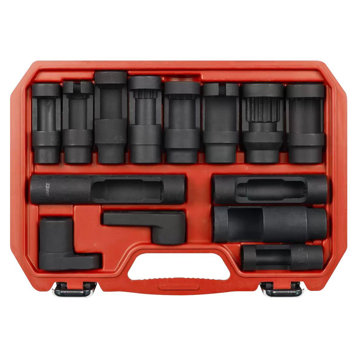Sealey SX045 Oxygen & Diesel Injector Window Socket Set 1/2