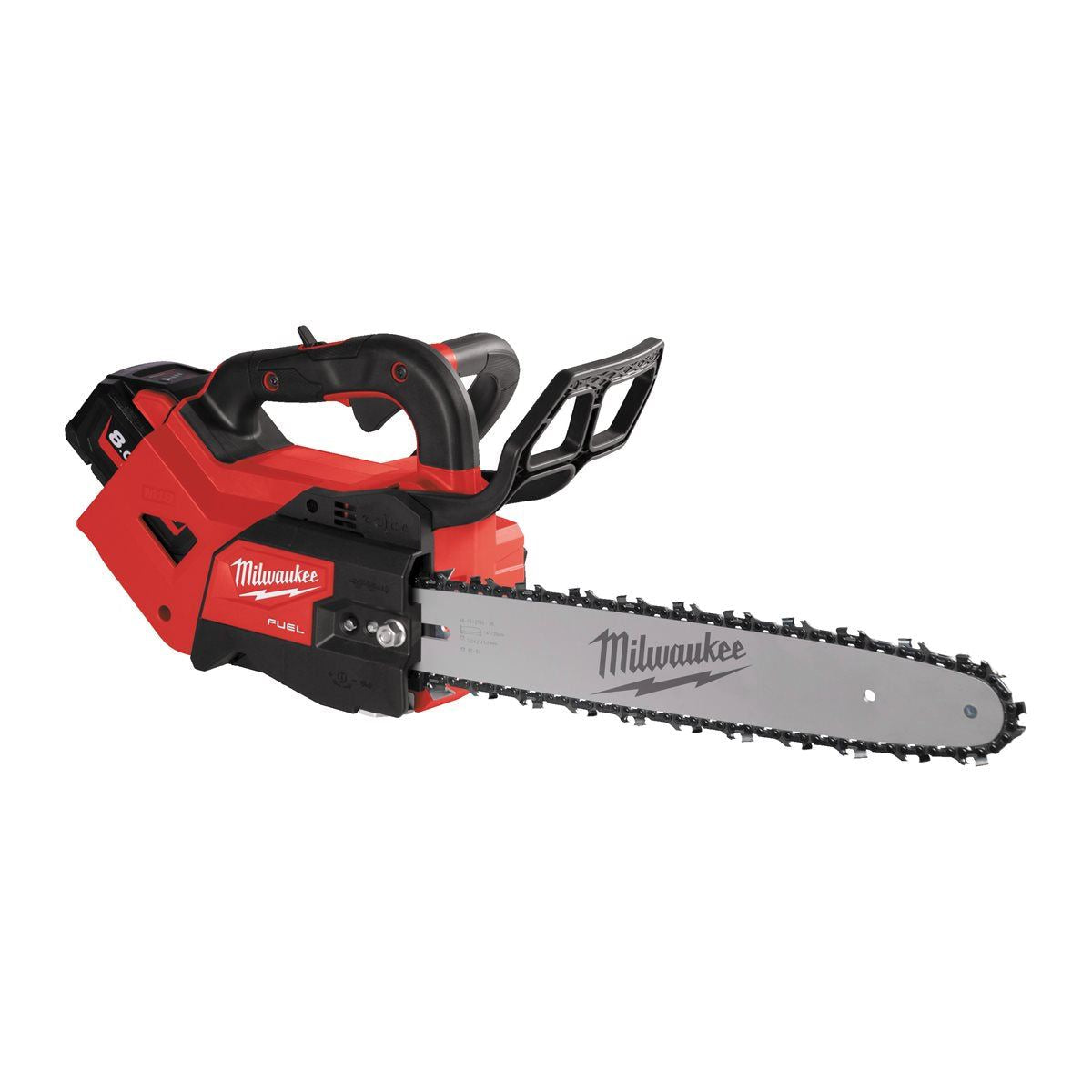 Milwaukee M18FTHCHS35-802 M18 Fuel 18V Chainsaw 35cm Bar with 2 x 8.0Ah Batteries & Charger 4933479991