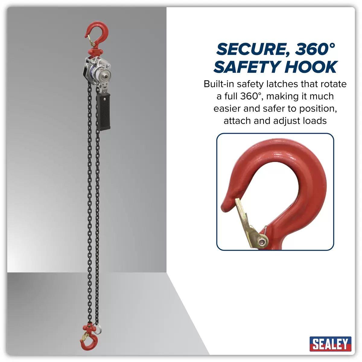 Sealey LH251 Mini Lever Hoist 250kg