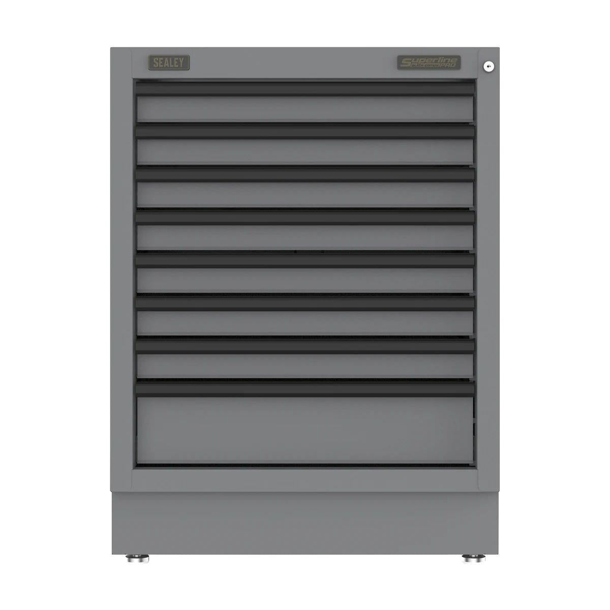 Sealey APMS39BE Superline PRO Black Edition Modular Cabinet 8 Drawer 680mm