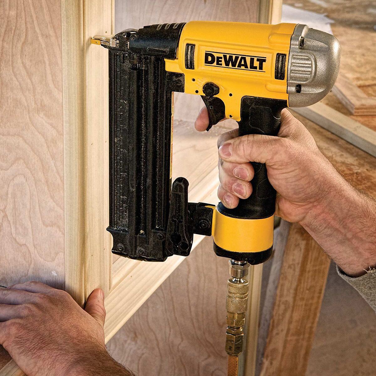 Dewalt DPN1850PP Pneumatic Oil-Free 18 Gauge Brad Nailer 15-50mm Reliable Tool for Precision Nailing