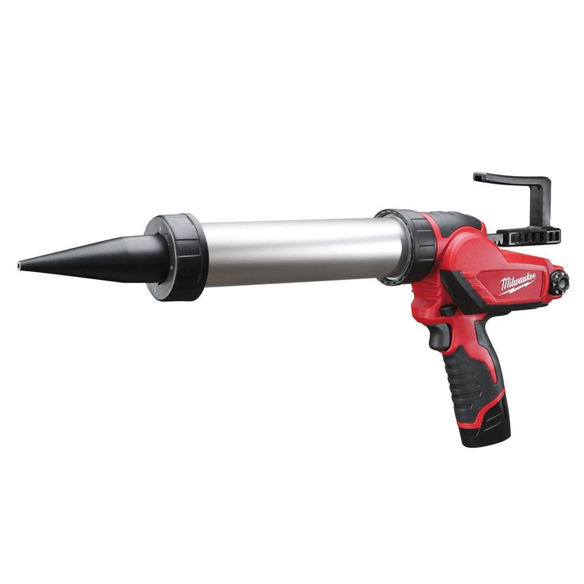 Milwaukee M12PCG/400A-201B 12V Sub Compact Caulk Gun with 1 x 2.0Ah Battery, Charger in Bag 4933451225