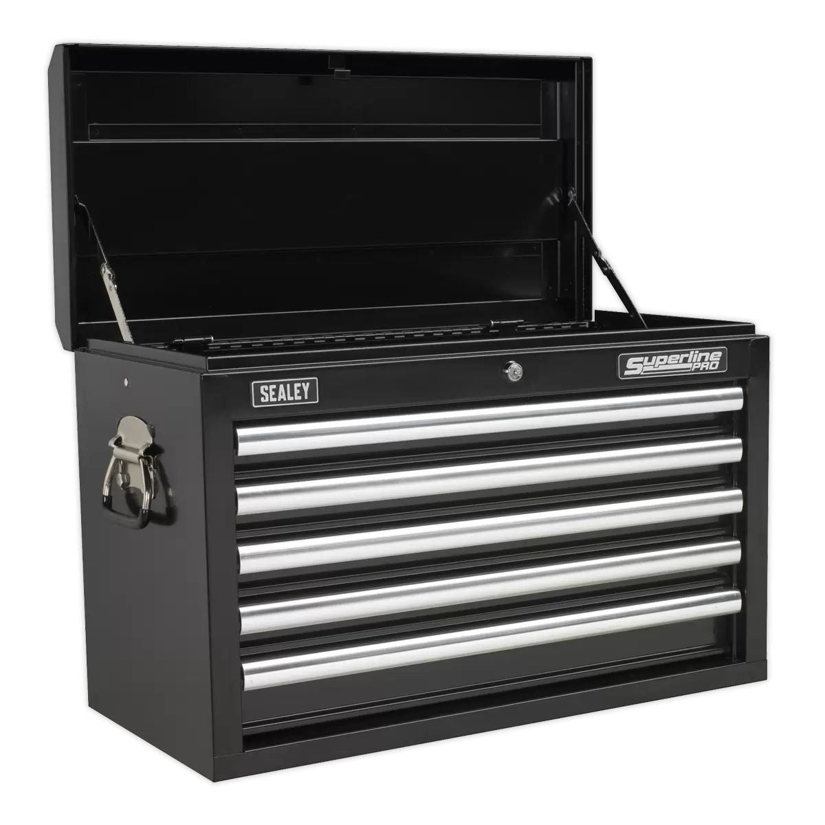 Sealey APCOMBOBBTK56 10 Drawer Top chest with 148pc Tool Kit Black