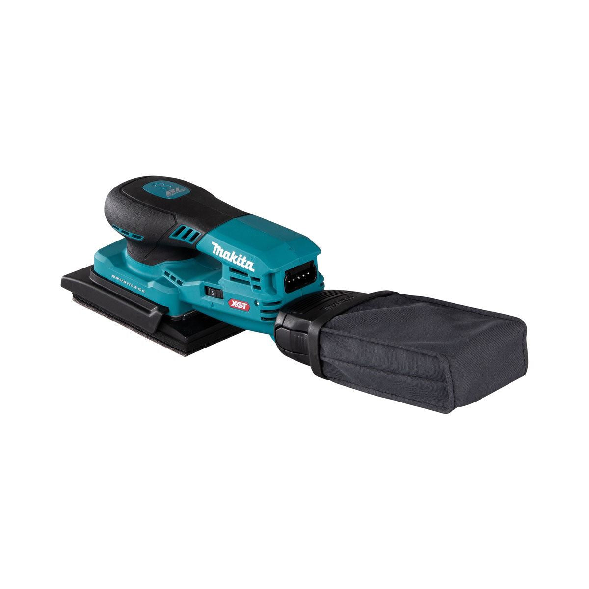 Makita BO005CGZ 40V XGT 80 x 130mm Brushless Orbital Sander with 1 x 2.5Ah Battery Charger & Bag