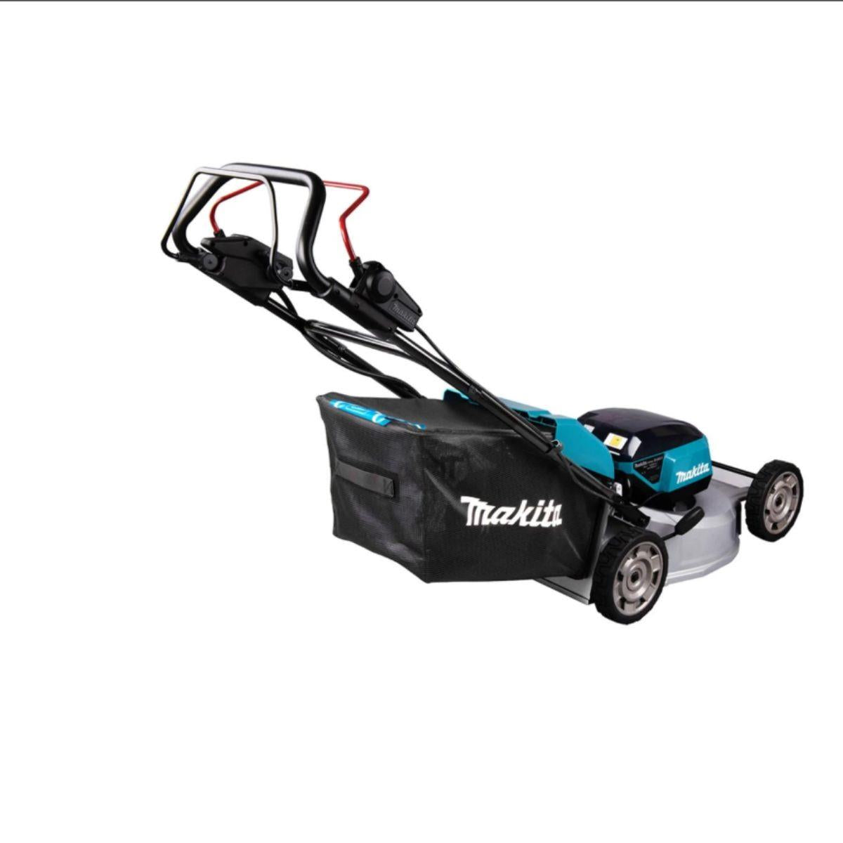 Makita DLM533PT4 18V/36V LXT Cordless Brushless 530mm Lawn Mower With 4 x 5.0Ah Batteries & Charger
