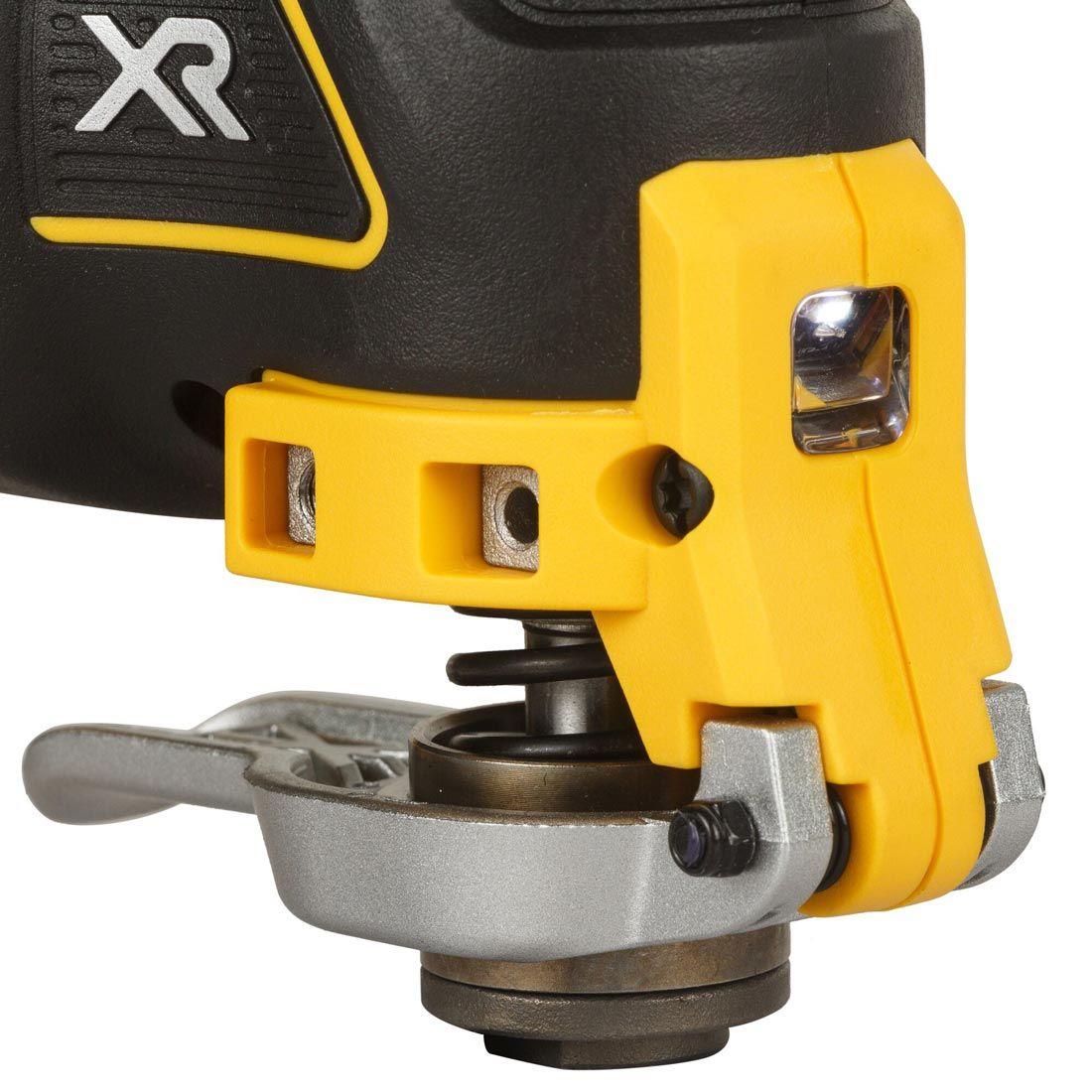 Dewalt DCS355M2-GB 18V XR Brushless Oscillating Multi-Tool with 2 x 4.0Ah Battery, Charger, Accessories Set & Case