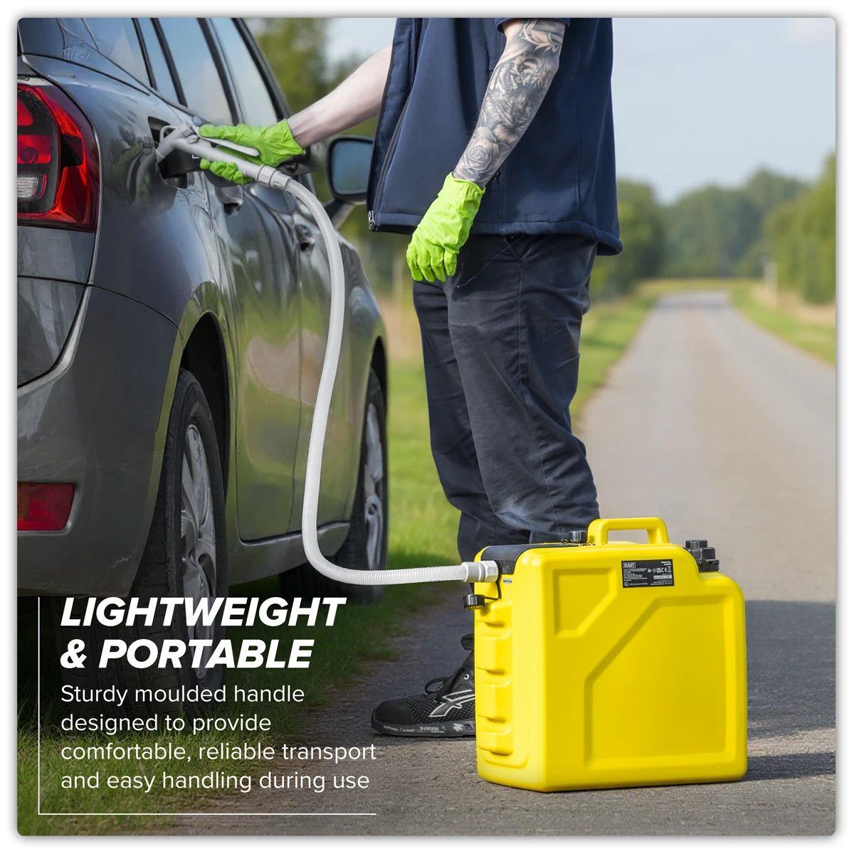 Sealey JC20FS Multi-Powered Portable Fuelling Station 20L