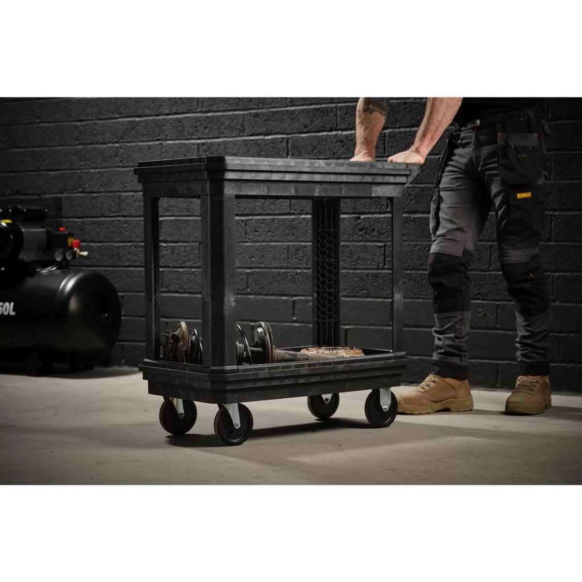 Draper B600-2TC BUNKER Load-Up 2-Tier Tool Trolley Mobile Workshop Storage 29448