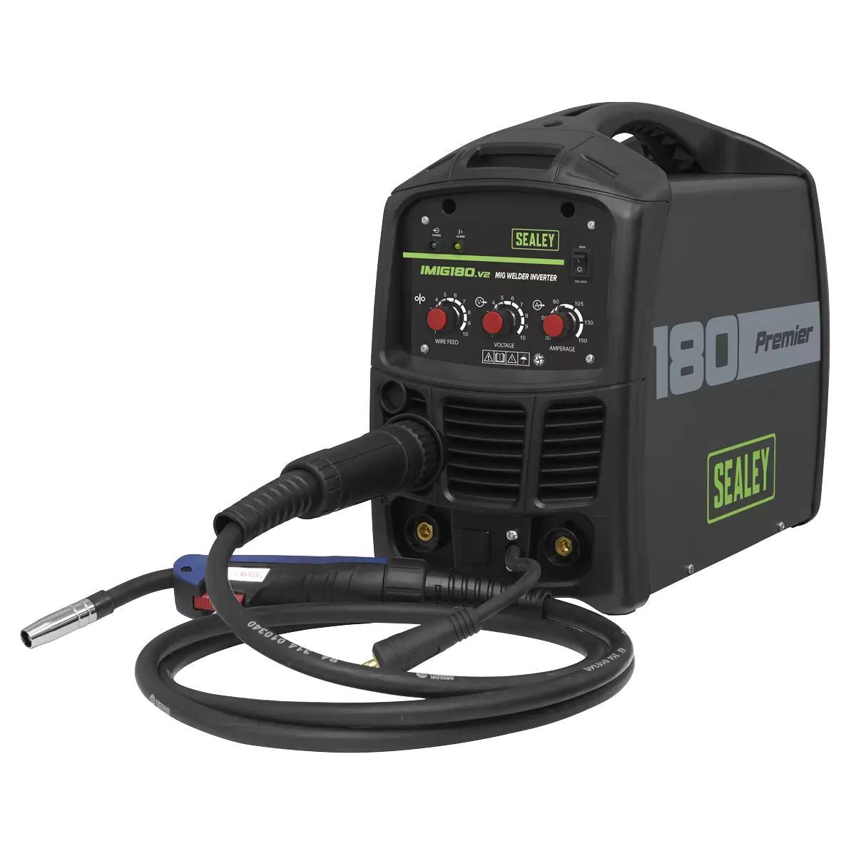 Sealey IMIG180 MIG/MMA Welder Inverter 180Amp