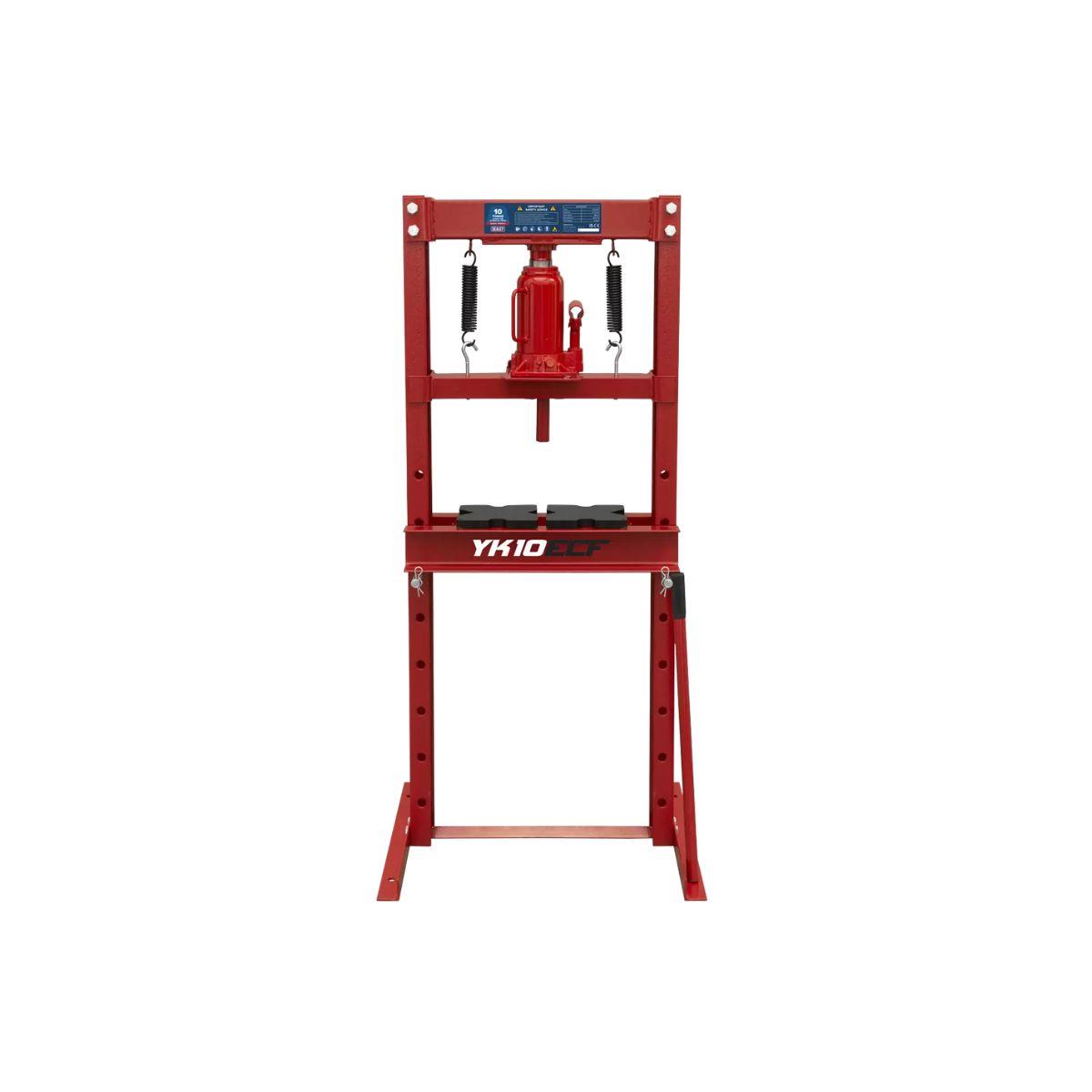 Sealey YK10ECF 10tonne Hydraulic Press Economy Floor Type