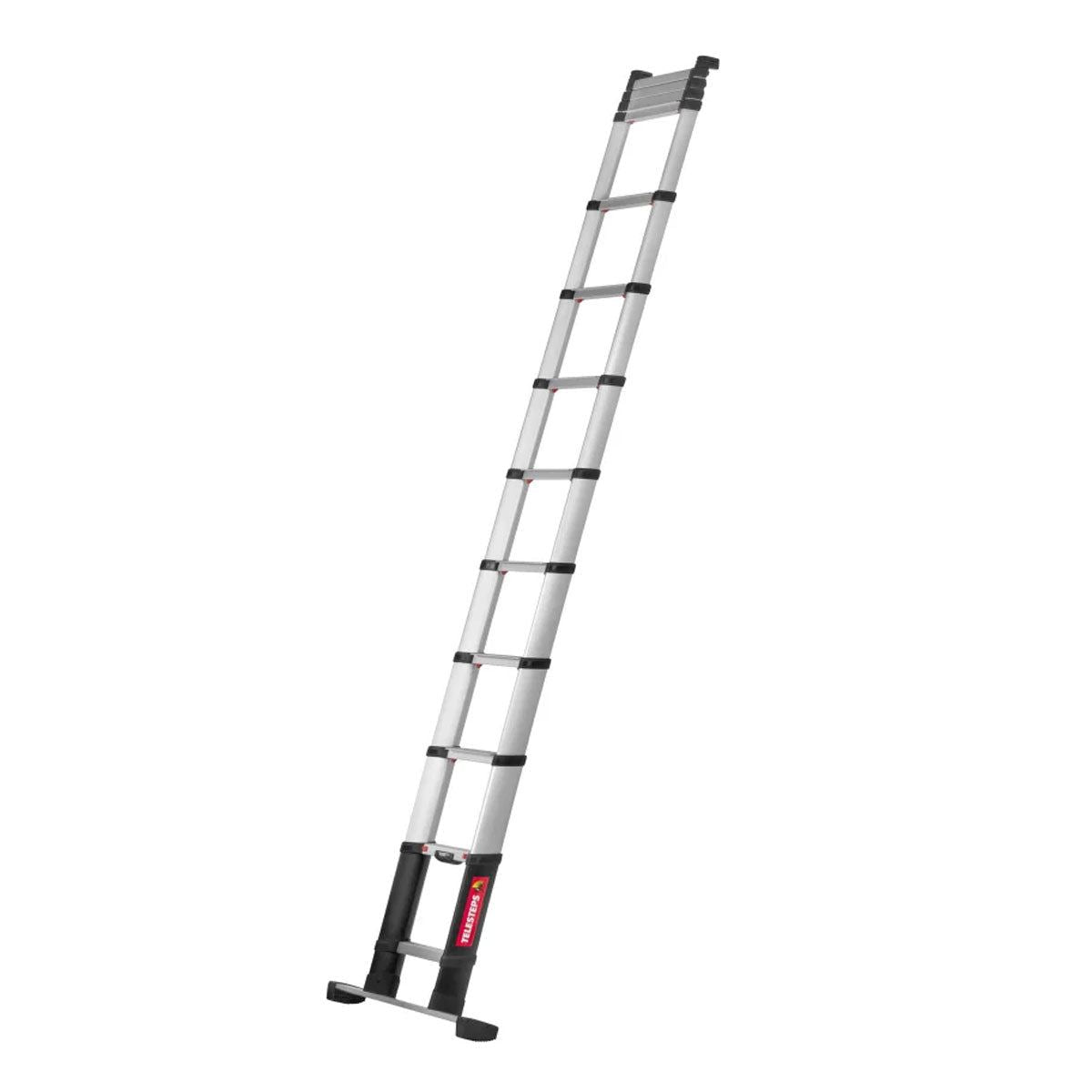 Telesteps TEL72241681 4.1m Prime Line Telescopic Ladder with Stabiliser Bar Perfect for Professional Use