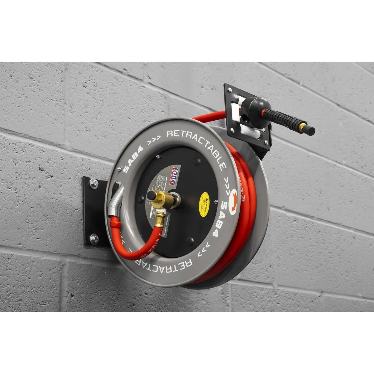 Sealey SA84 Retractable Air Hose Metal Reel