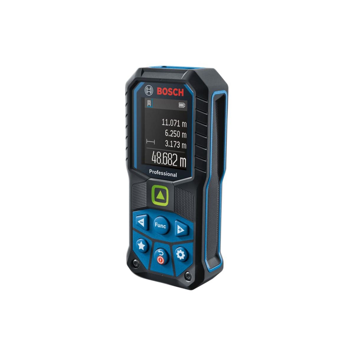 Bosch GLM 50-25 G Professional Laser Measure with Green Laser, IP65, Customizable Functions 0601072V00