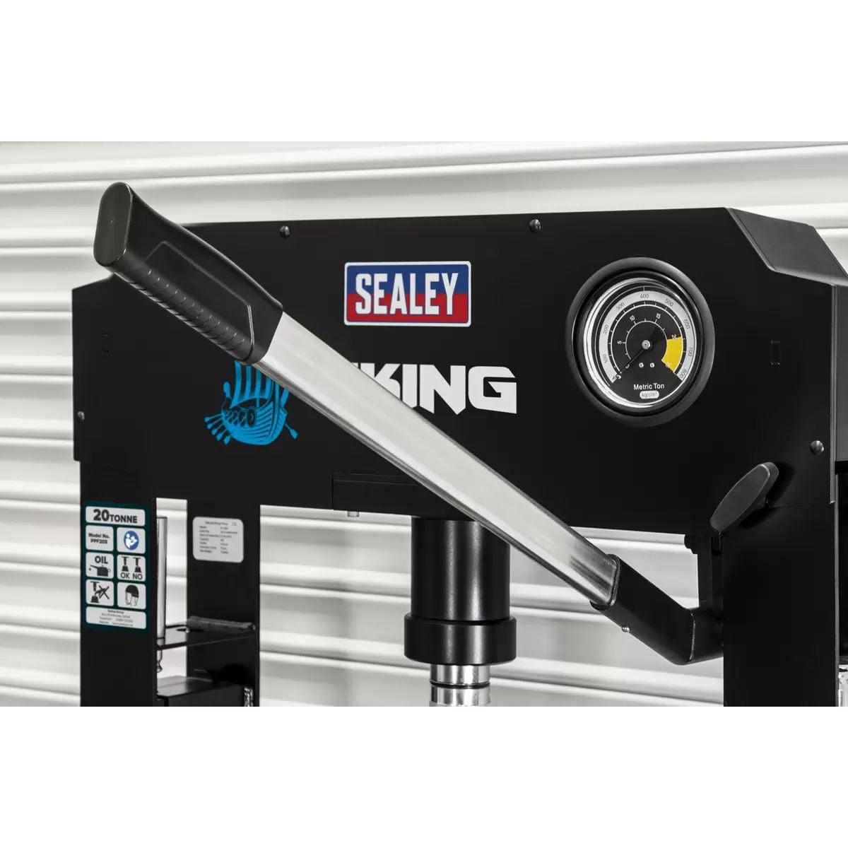 Sealey PPF20S Viking Hydraulic Press 20 Tonne Floor Type