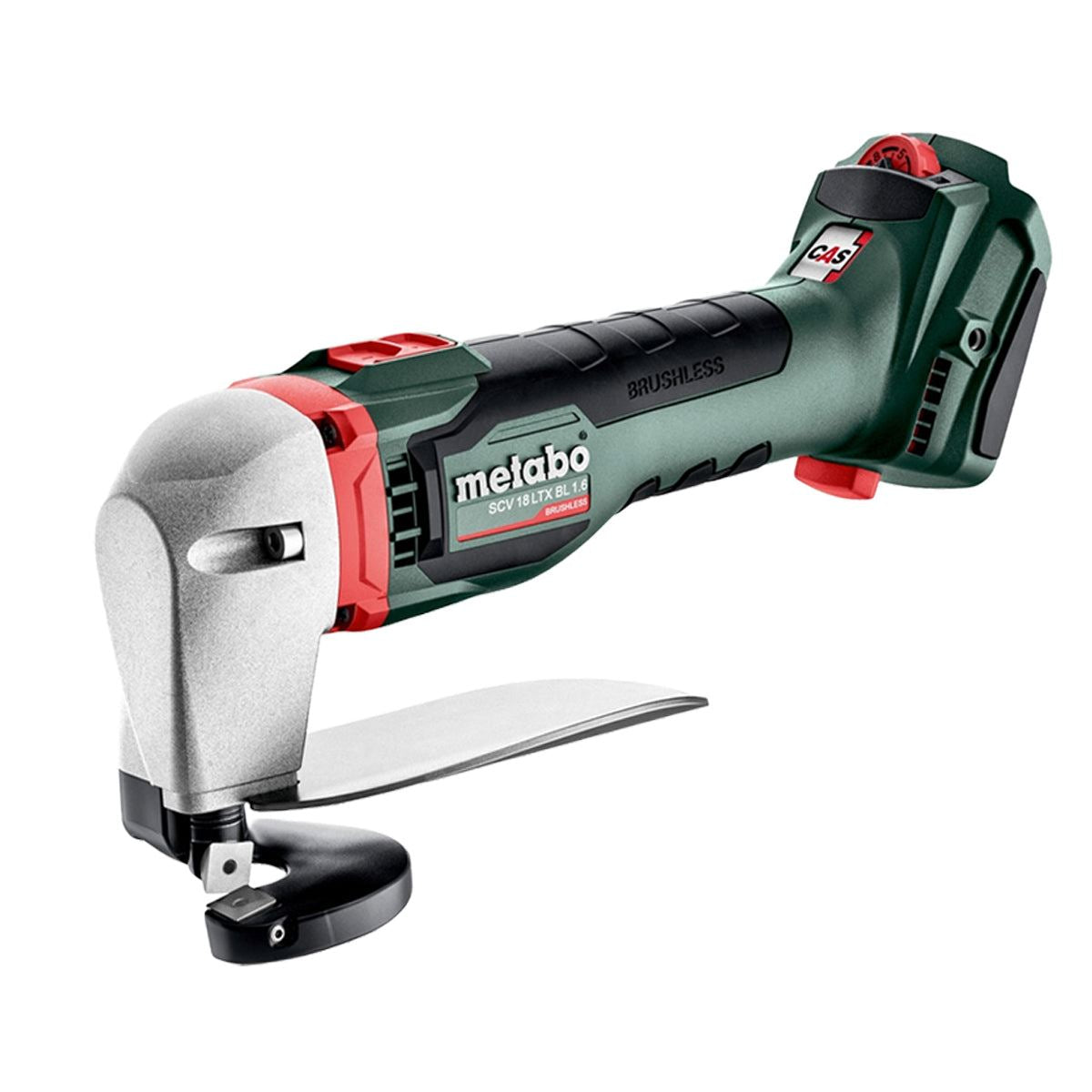 Metabo SCV 18 LTX BL 1.6 18V Brushless Metal Shear with 1 x 4.0Ah Battery Charger & Metabox