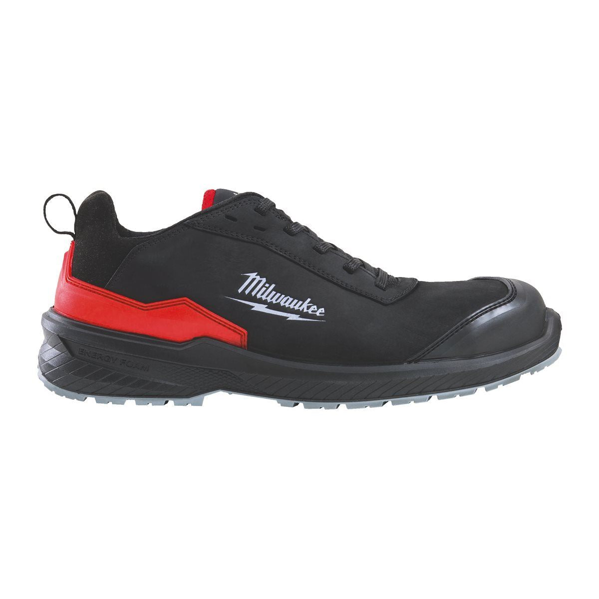 Milwaukee Flextred S3S Safety Trainers Black Size 8 - 4932493720
