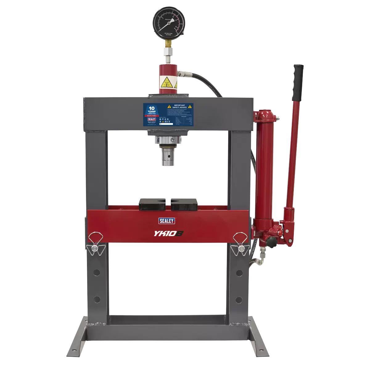 Sealey YK10B Hydraulic Bench Type Press 10 Tonne