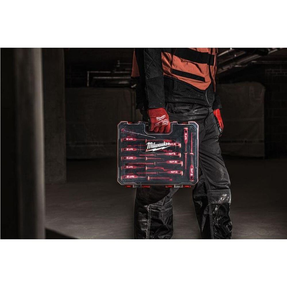 Milwaukee VDE Screwdriver 12 Piece Set 4932479095