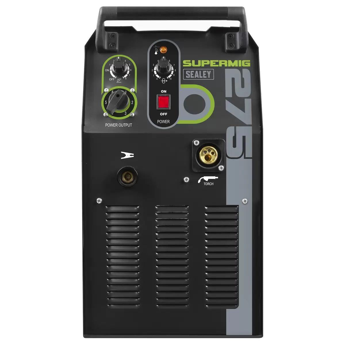 Sealey SUPERMIG275 Professional MIG Welder 270Amp with Binzel Euro Torch 230V