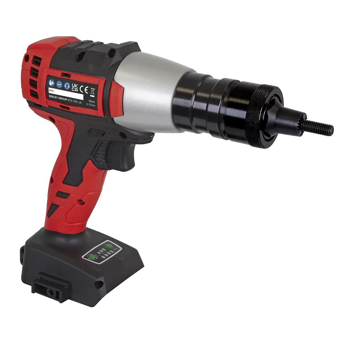 Sealey CP20VNR 20V Brushless Cordless Nut Riveter Body Only