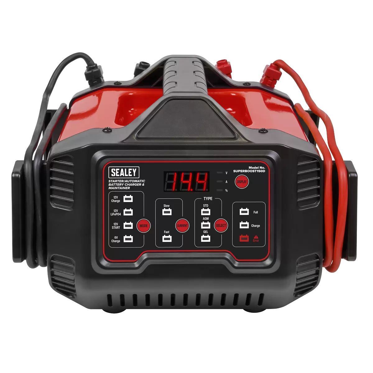Sealey SUPERBOOST150D 6/12V Automatic Battery Charger & Maintainer 150A