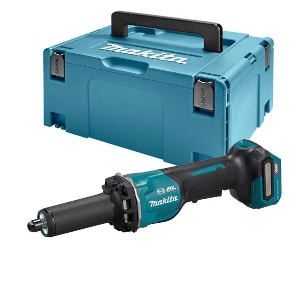 Makita GD002GZ01 40V Max XGT Brushless Die Grinder with 1 x 2.5Ah Battery Charger & Case
