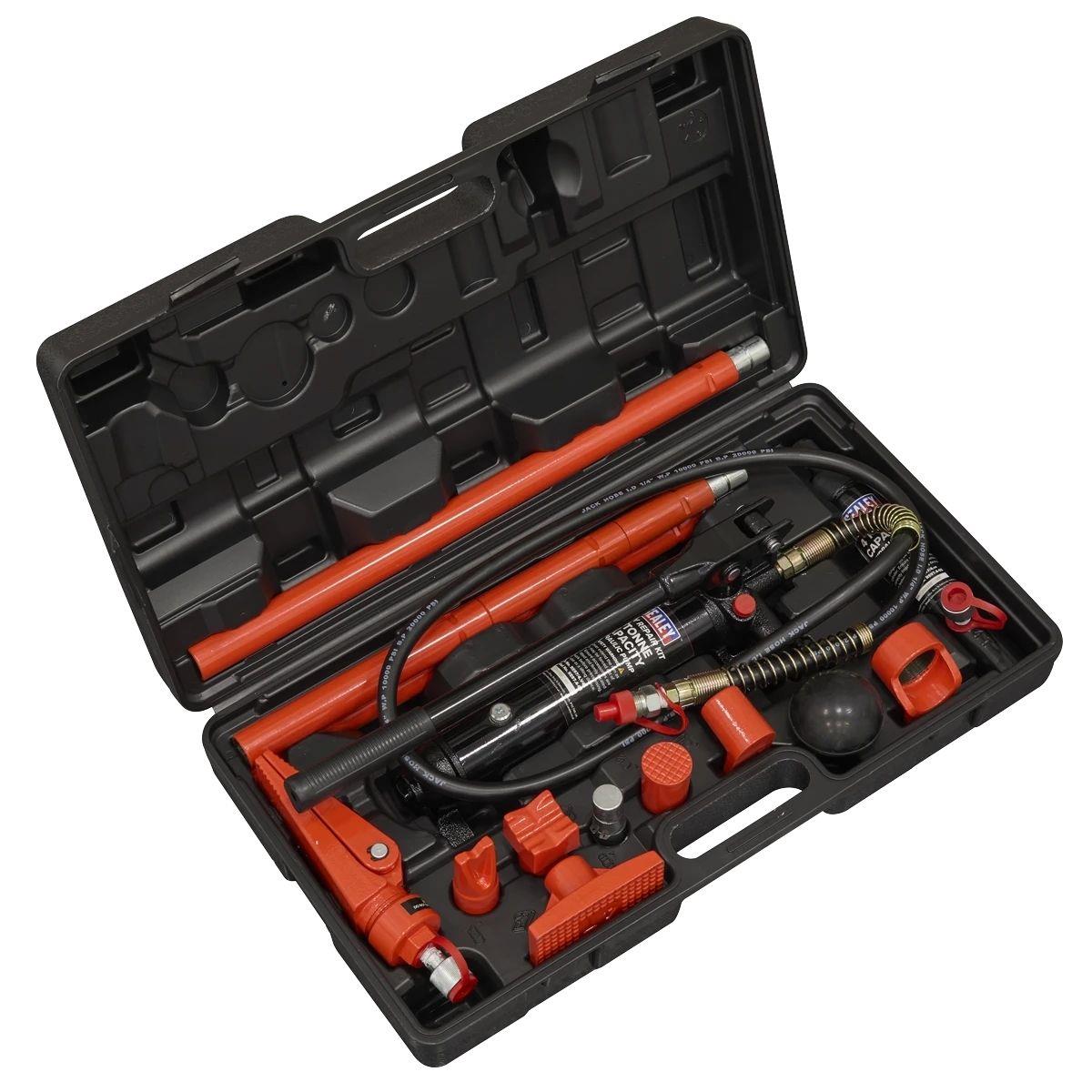 Sealey RE97/4 4tonne Snap Hydraulic Body Repair Kit