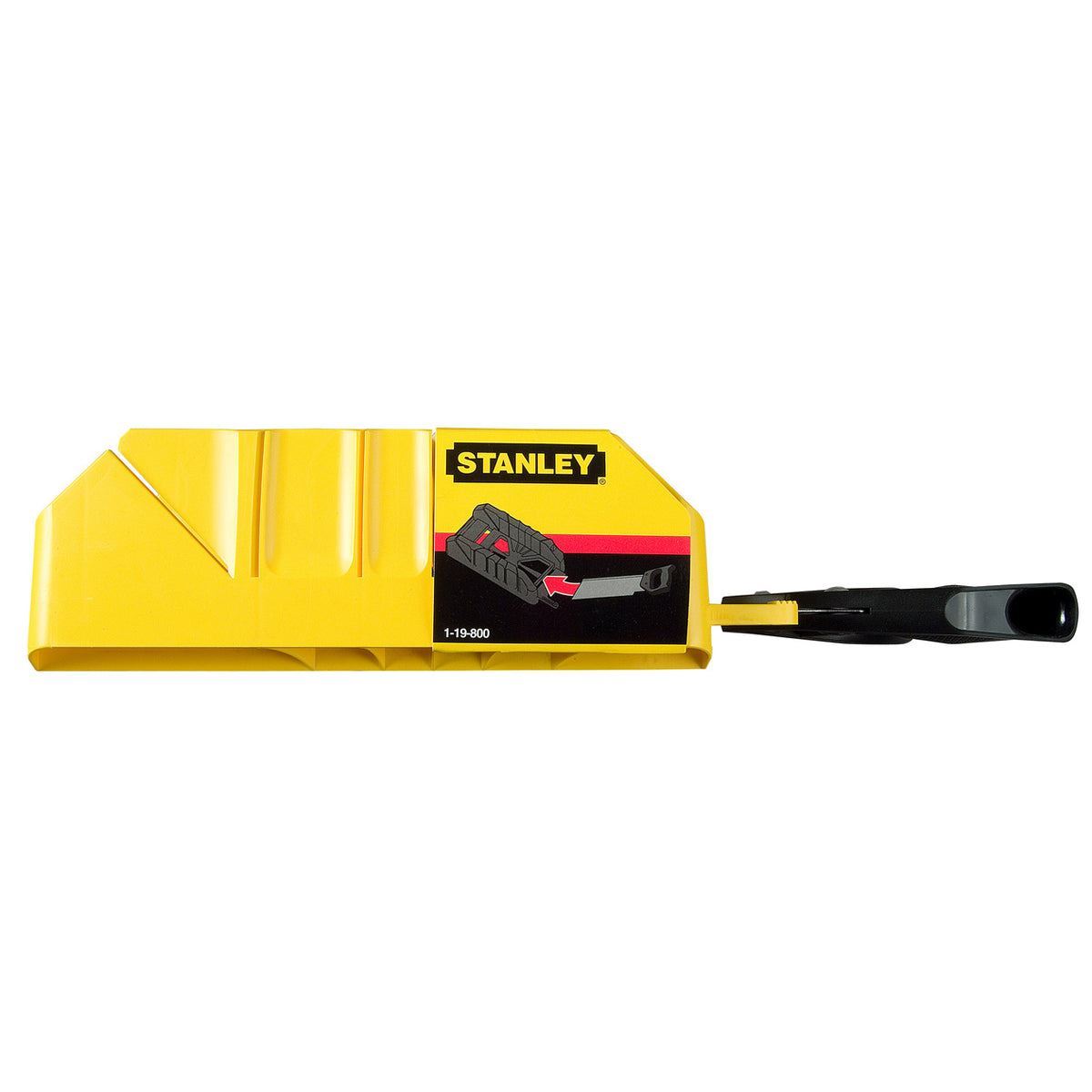 Stanley 1-19-800 Saw Storage Mitre Box with Saw STA119800