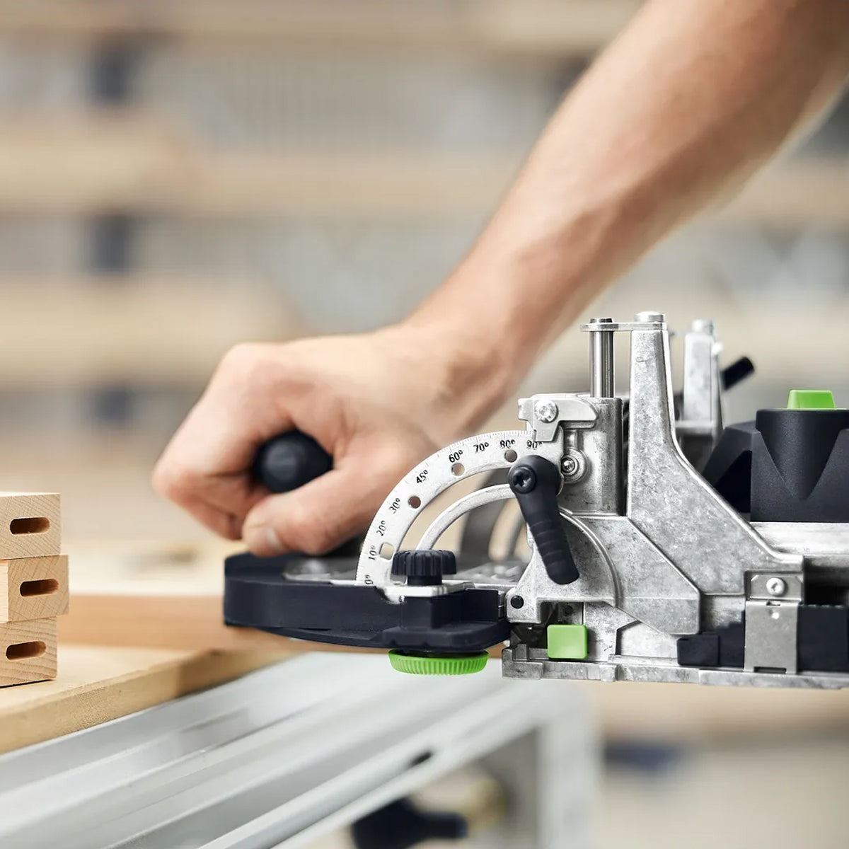 Festool DF 500 RQ-Plus 230V GB Corded DOMINO Joining Machine With Systainer - 578464