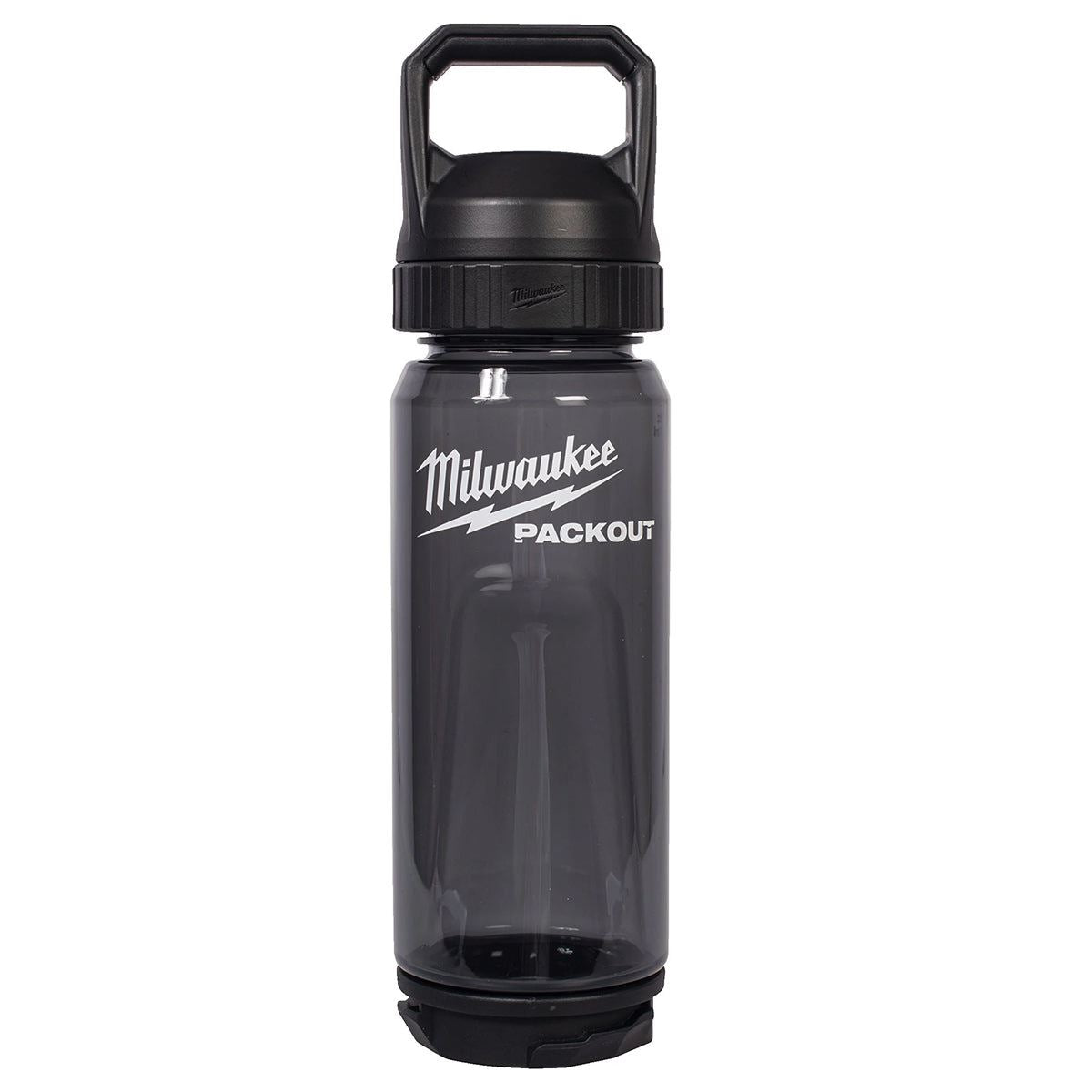 Milwaukee Packout 1420ml Plastic Bottle with Chug Lid Black 4932498641