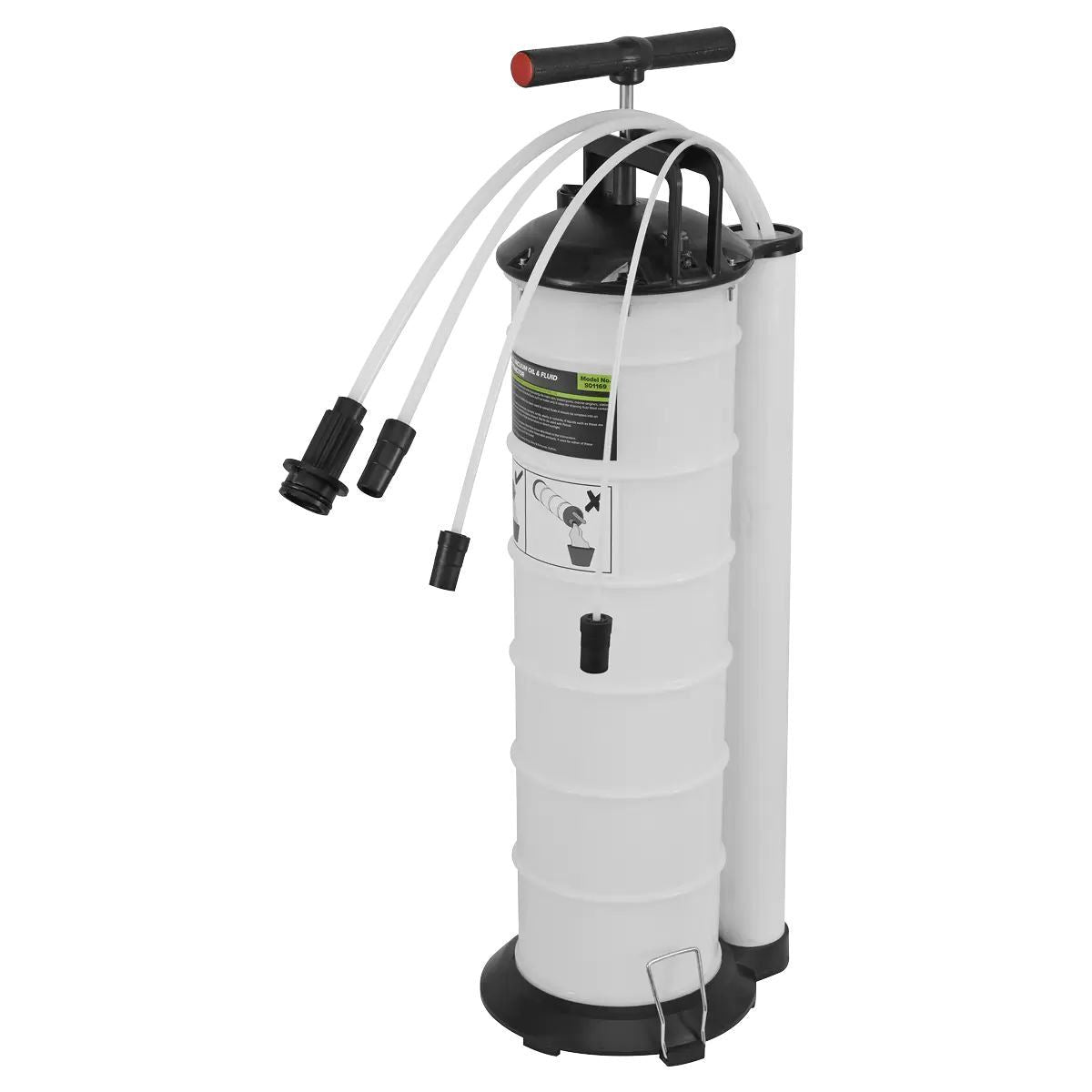 Sealey S01169 Vacuum Oil & Fluid Extractor Manual 6.5L