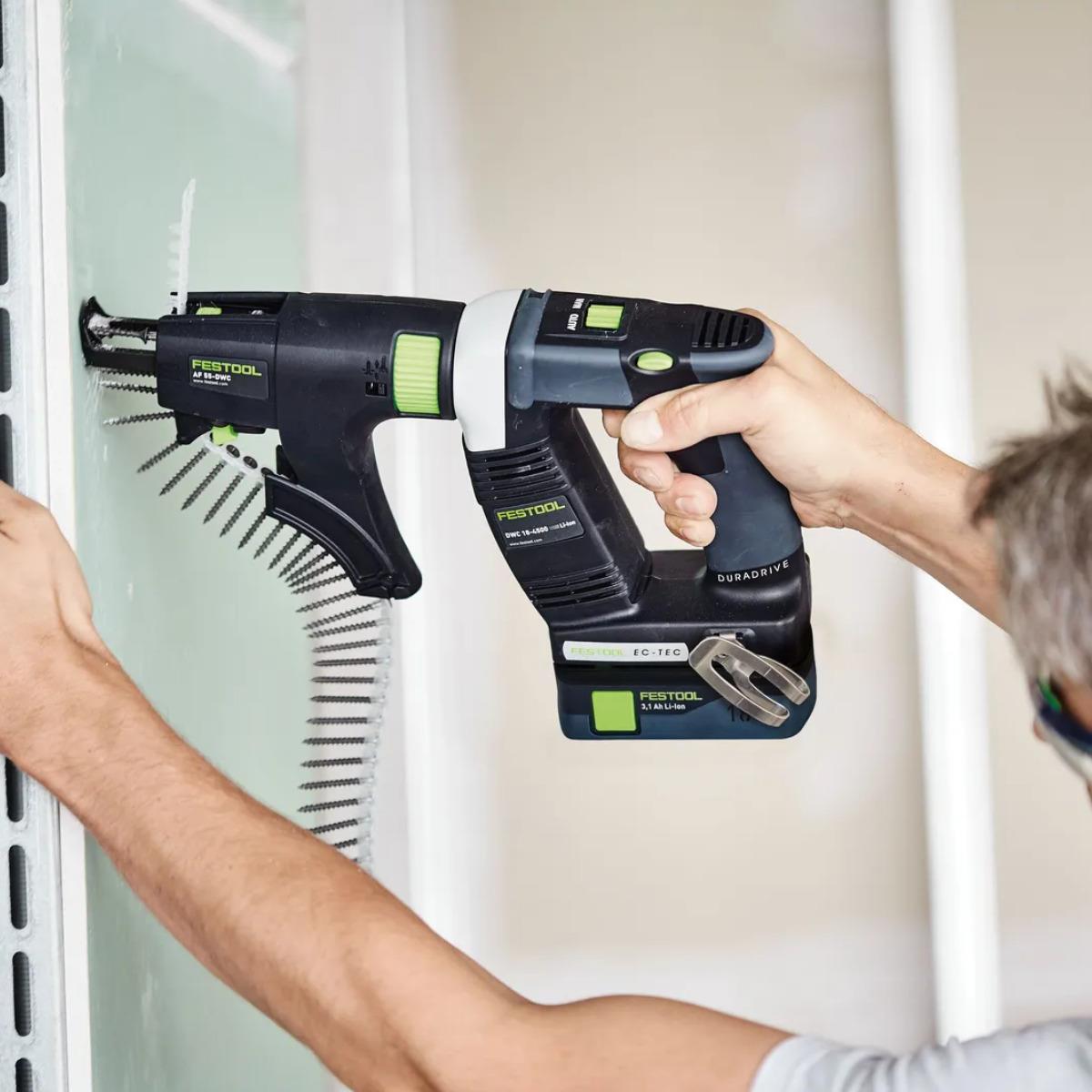 Festool DWC 18-4500-Basic 18V Brushless Construction Screwdriver Body with Magazine Attachment In Systainer - 577229