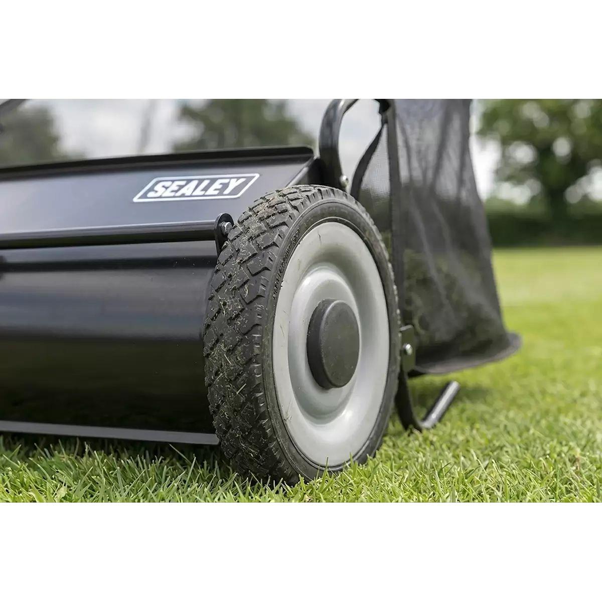 Sealey SLS26 Walk Behind Garden Sweeper 200L Capacity & Brush Size 26 Inch