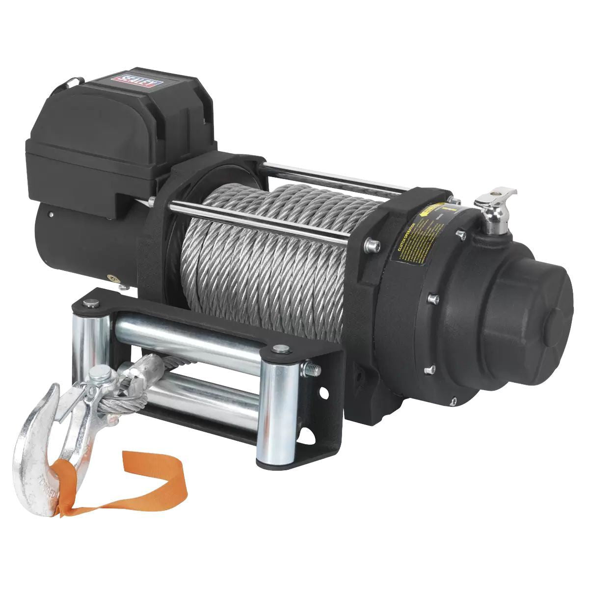 Sealey RW8180 12V Industrial Recovery Winch 8180kg Line Pull