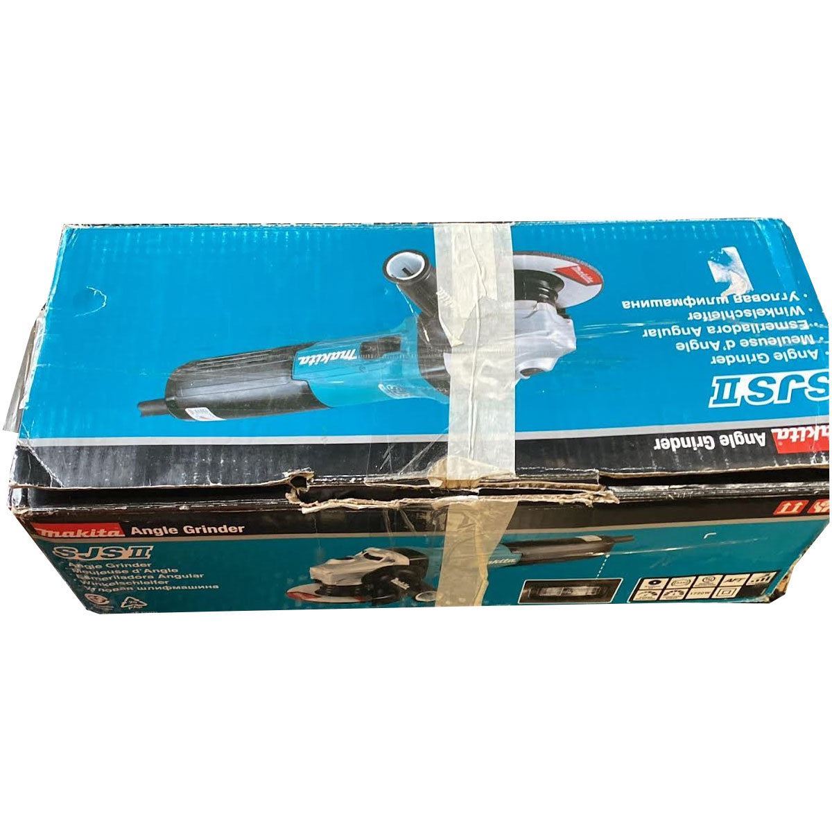 Makita GA5091X01/1 125mm Variable Speed Slide Switch Angle Grinder 110V With Mechanical Brake Item Condition Seller Refurbished
