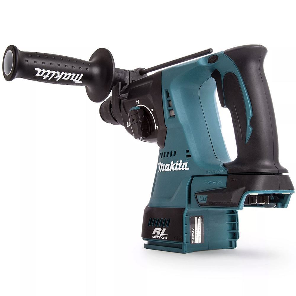 Makita DHR242Z 18V Brushless SDS+ Rotary Hammer Drill With Bit Set of 5 Piece