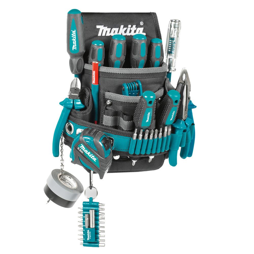Makita Blue Electricians Screwdriver Tool Work Pouch Holder E-15241