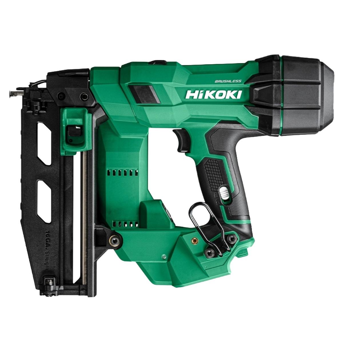 HiKOKI NT1865DSAW9Z 18V 16G Straight Finish Nailer With 1 x 5.0Ah Battery Charger & Case