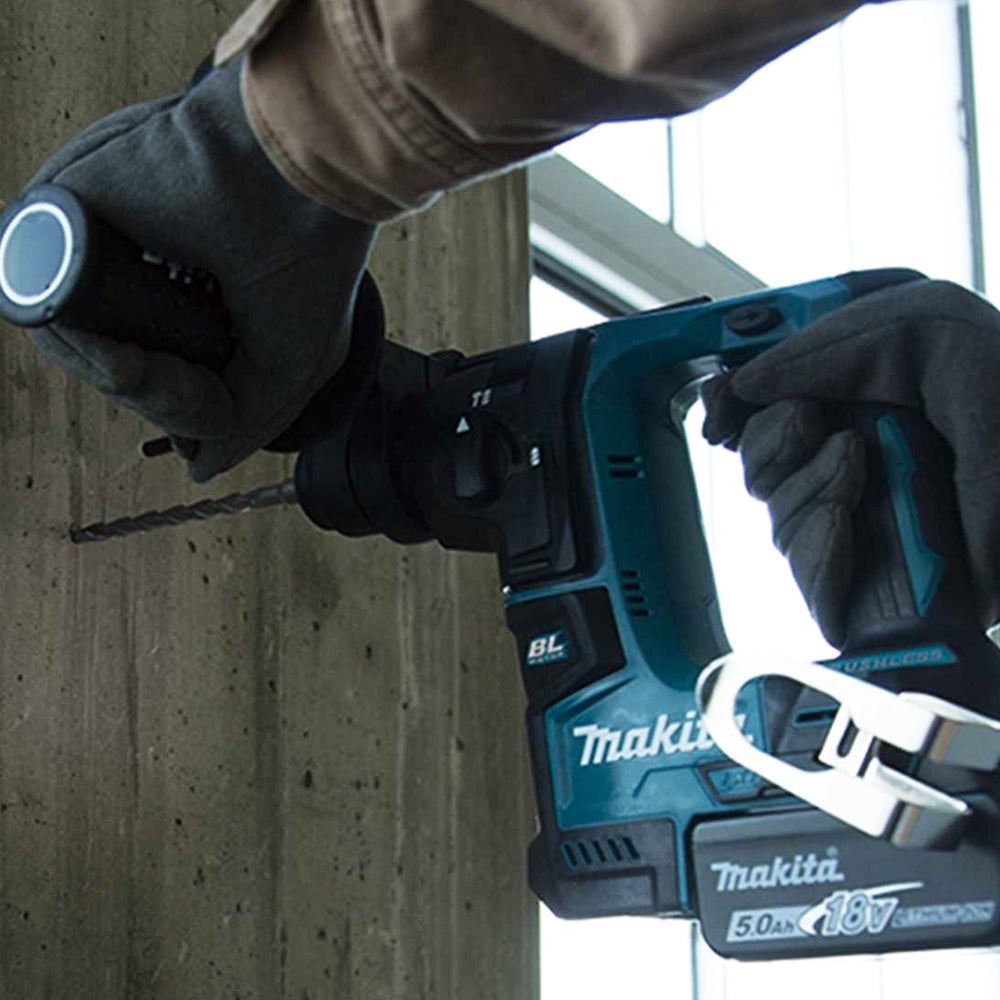 Makita DHR171Z 18V Brushless SDS+ Rotary Hammer Drill With 6 Piece Drill Bit Set