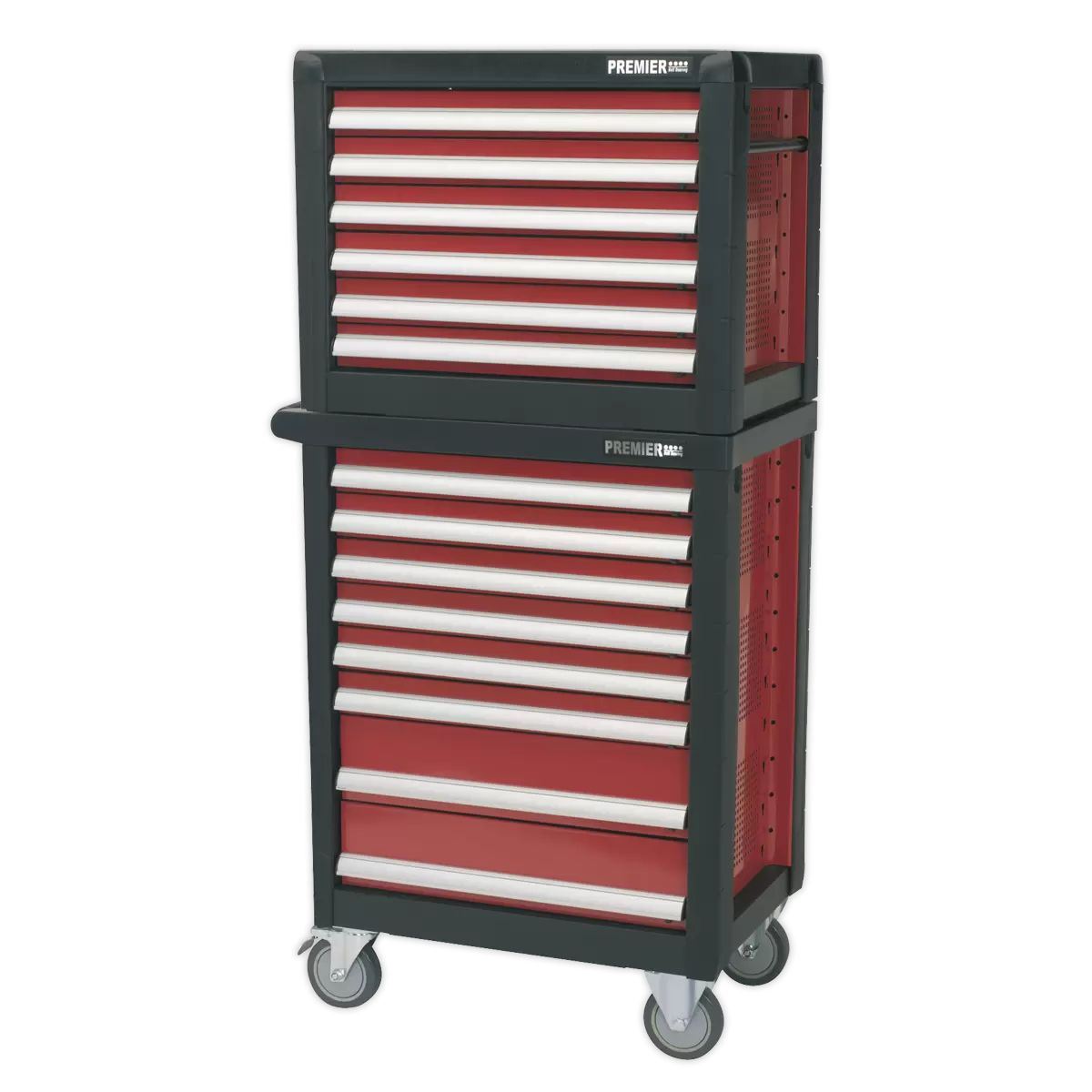 Sealey APTTC02 Top chest 14 Drawer with Ball-Bearing Slides & 1233pc Tool Kit