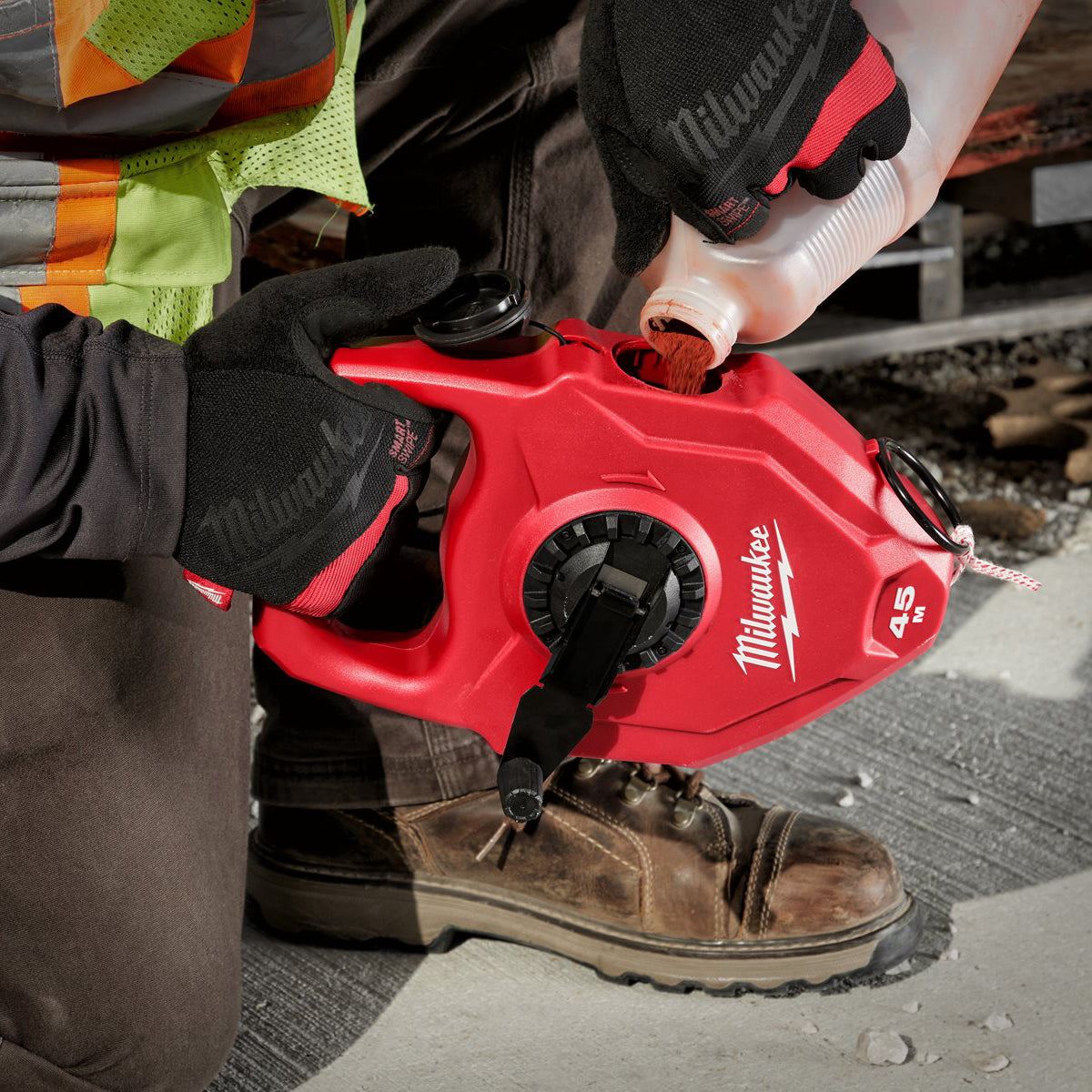 Milwaukee 45m Large Capacity Chalk Reel 4932471635