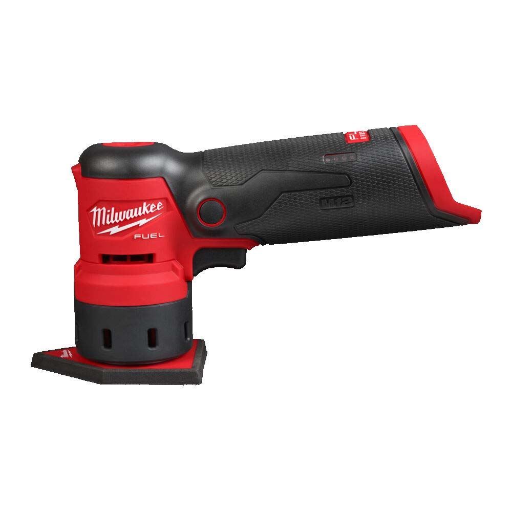 Milwaukee M12FDSS-0B 12V Brushless Spot Sander with 1 x 4.0Ah Battery Charger & Bag