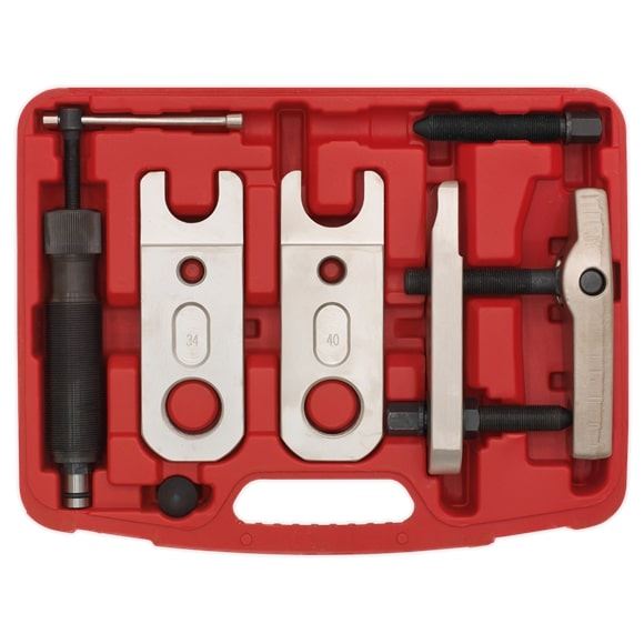 Sealey VS3814 9pc Hydraulic/Manual Ball Joint Splitter - Commercial